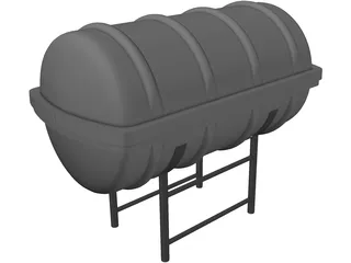 Life Raft 3D Model preview
