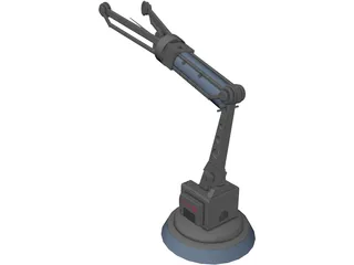 Robot Arm 3D Model preview