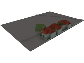 School 3D Model preview