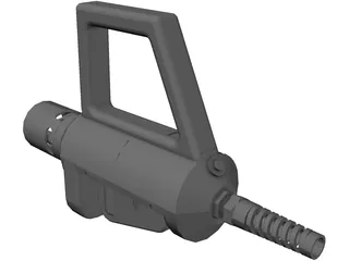 Spray Gun 3D Model preview