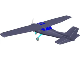 Cessna 3D Model preview