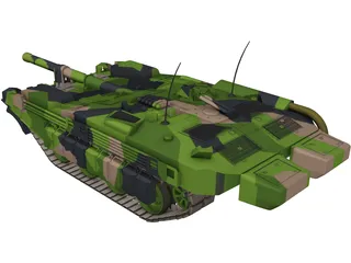 STRV 103C 3D Model preview