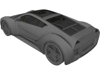 Saleen S5S Raptor (2010) 3D Model preview