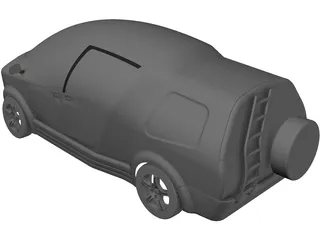 Edag Blaze Concept 3D Model preview