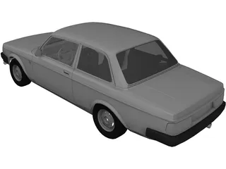 Volvo 242 3D Model preview