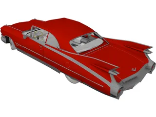 Cadillac Eldorado (1959) 3D Model preview