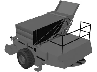 Amadas 2100 Farm Machine for Nuts 3D Model preview