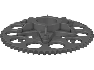 Sproket Gocart 3D Model preview