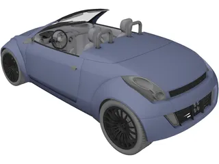 Ford Streetka 3D Model preview