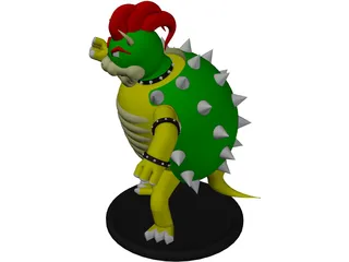 Bowser 3D Model preview