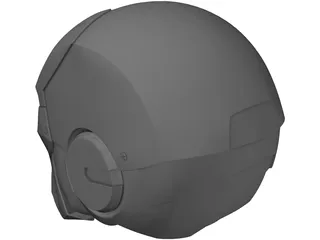 Ironman Helmet 3D Model preview