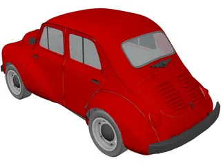 Renault (1948) 3D Model preview