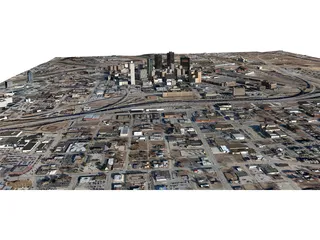 Fort Worth City 3D Model preview