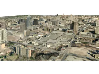 Austin City 3D Model preview