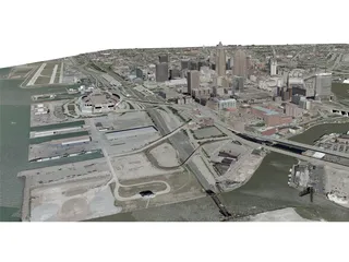 Cleveland City 3D Model preview
