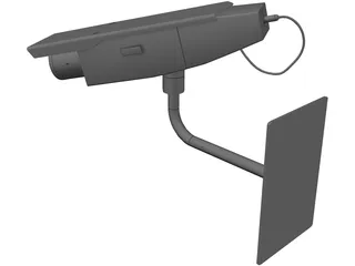 Security Camera 3D Model preview