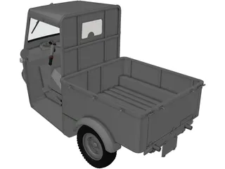 Tricycle 3D Model preview