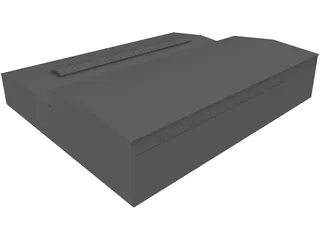 Warehouse Industrial 3D Model preview