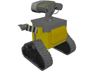 WALL-E 3D Model preview