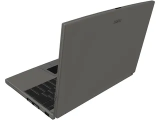 Laptop Sony 3D Model preview