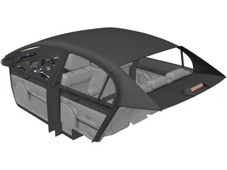 Interior Honda Civic 3D Model preview
