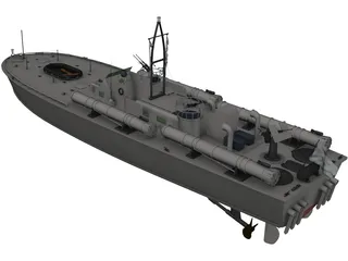 PT 109 3D Model preview