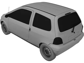 Renault Twingo (1993) 3D Model preview