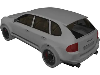 Porsche Cayenne (2004) 3D Model preview