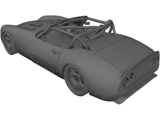 TVR Tuscan 3D Model preview