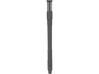 Smart Parts Paintball MilSim Barrel ION 3D Model preview
