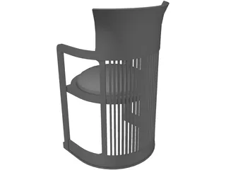 Chair Dinning Room 3D Model preview