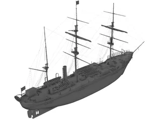 Discovery 1901 3D Model preview