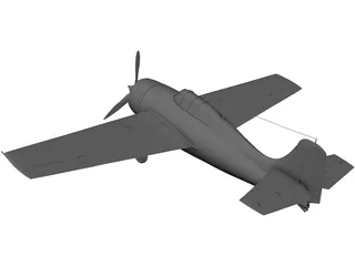 Grumman F4F-4 Wildcat 3D Model preview
