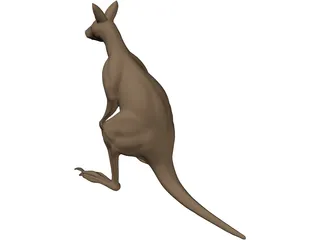 Kangaroo 3D Model preview