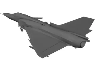 IAI Kfir C7 3D Model preview