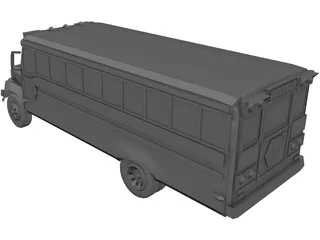 Bus 3D Model preview