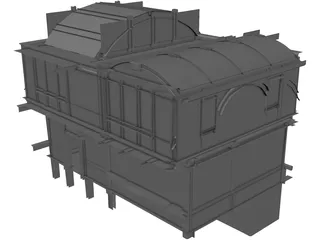 Interior House 3D Model preview