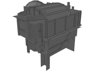 Interior House 3D Model preview