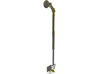 One Man Cherrypicker 3D Model preview