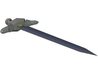 Zelda Sword 3D Model preview