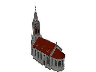 Stuttgart Berg 3D Model preview