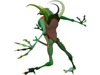 Bugman 3D Model preview
