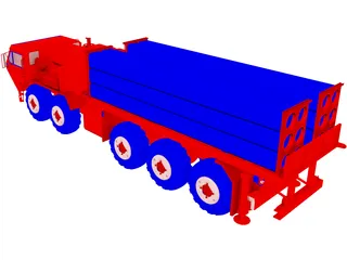 THAAD 3D Model preview