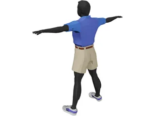 Man 3D Model preview