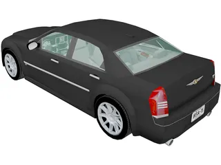 Chrysler 300C (2006) 3D Model preview