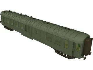 Goods Van 3D Model preview