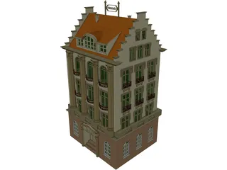 Hotel Great 3D Model preview