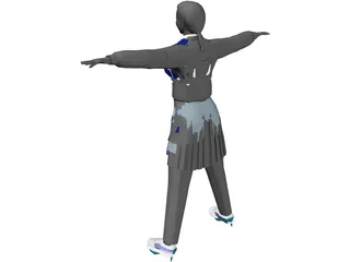 Woman 3D Model preview