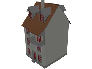 House 3D Model preview