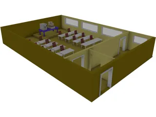 Class 3D Model preview